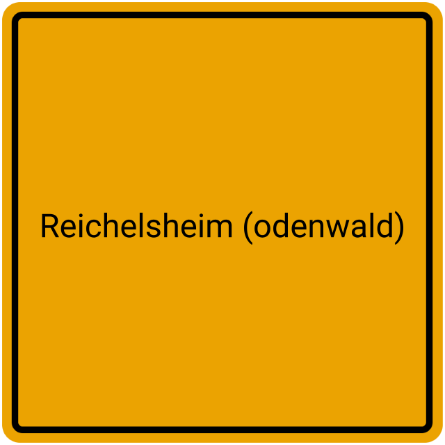 Meldebestätigung Reichelsheim (Odenwald)